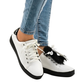 Klassiske hvide sneakers 68-41 1