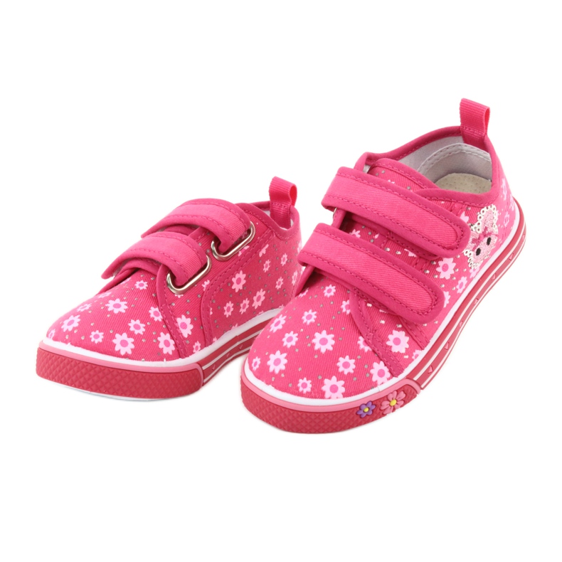 Atletico daisy velcro sneakers lyserød 3