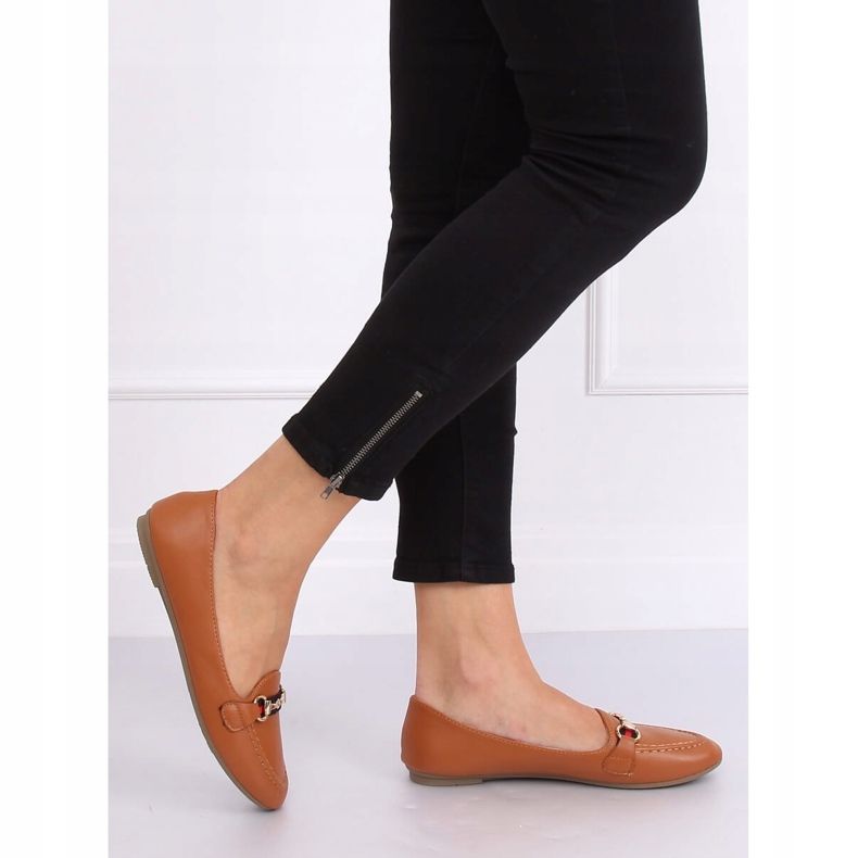 Loafers camel 9F177 Camel brun 1