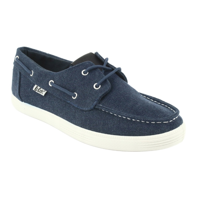 Lee Cooper mænds loafers GC008Q-01 marineblå 1