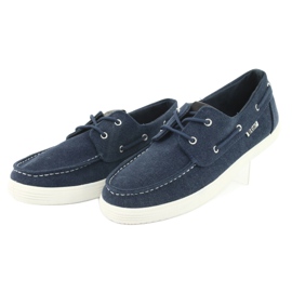 Lee Cooper mænds loafers GC008Q-01 marineblå 3