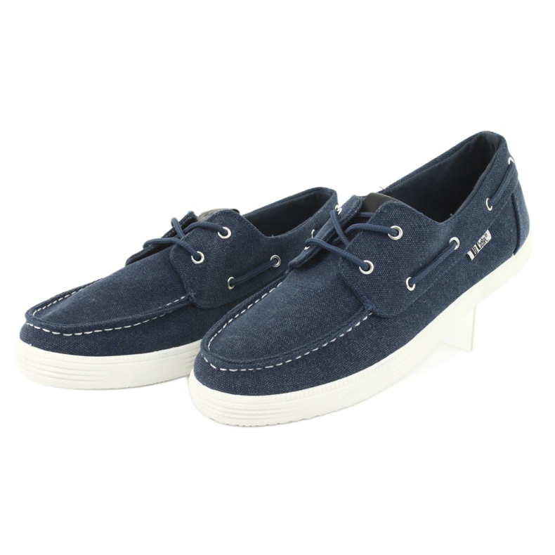 Lee Cooper mænds loafers GC008Q-01 marineblå 3
