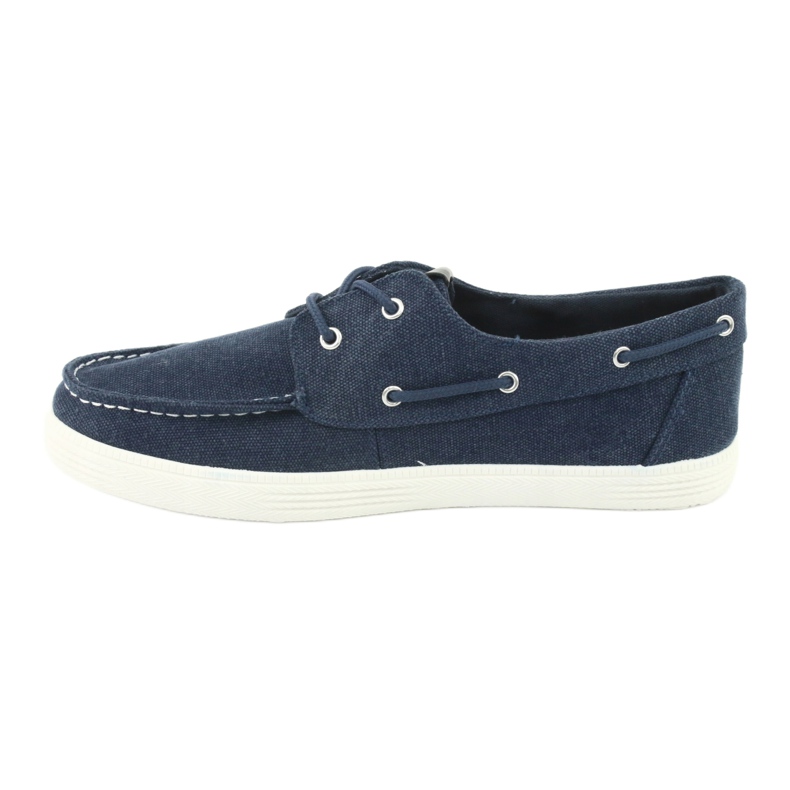 Lee Cooper mænds loafers GC008Q-01 marineblå 2