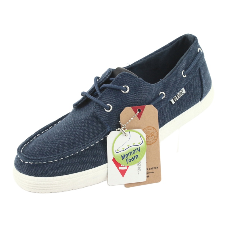 Lee Cooper mænds loafers GC008Q-01 marineblå 6