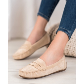 Seastar Klassiske beige loafers 2