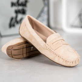 Seastar Klassiske beige loafers 5