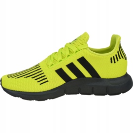 Adidas Swift Run EE6797 sko sort grøn 1