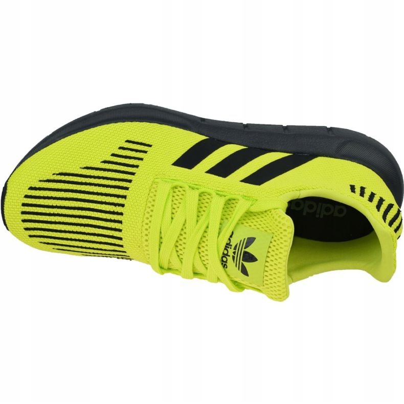 Adidas Swift Run EE6797 sko sort grøn 2