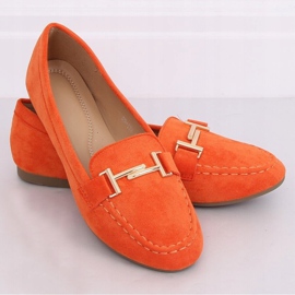 Orange kvinders loafers 99-13A Orange 3