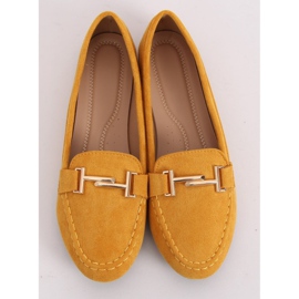 Dame loafers honning 99-13A Gul 3