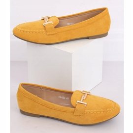 Dame loafers honning 99-13A Gul 1