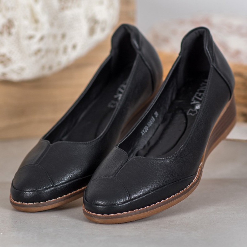 Vinceza Casual Wedge Pumps sort 2