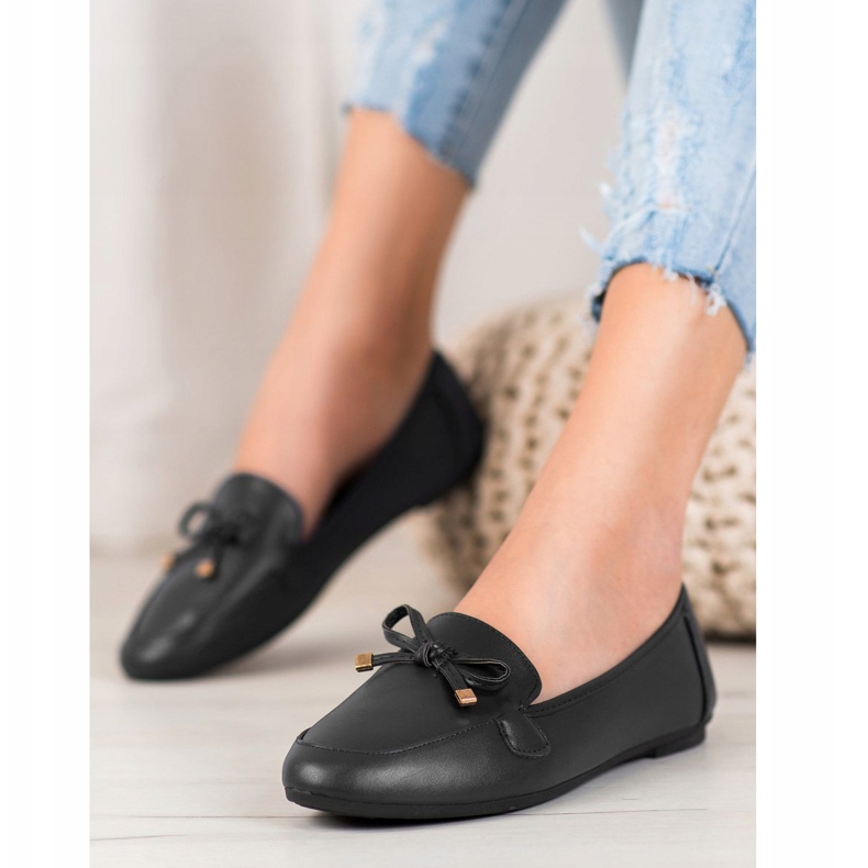 Clowse Elegante sorte ballerinaer 1