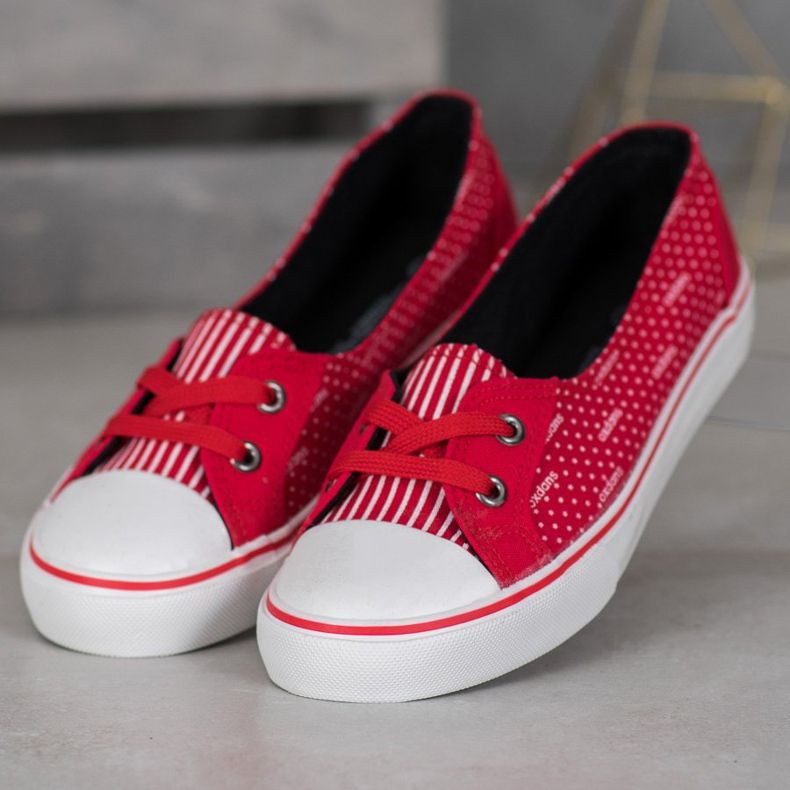 J. Star Røde lave sneakers 1