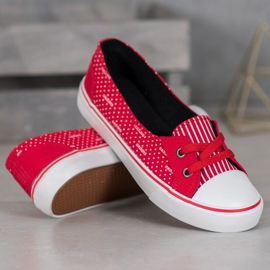 J. Star Røde lave sneakers 2