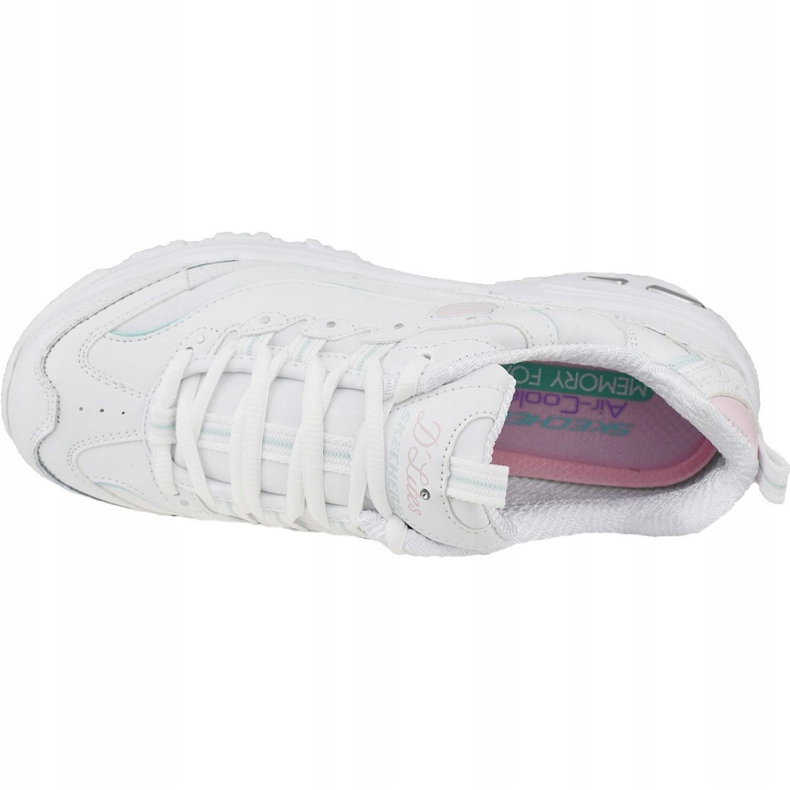 Skechers D'Lites Mousserende regn W 149060-WLPK hvid 2