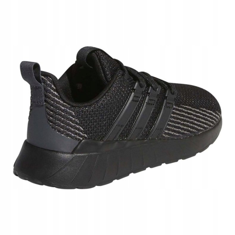 Adidas Qusetar Flow Jr G26774 sko sort 2