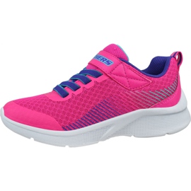 Skechers Microspec K Jr 302016L-PKPR Sko lyserød 1