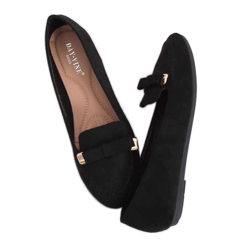 Sorte kvinders loafers 2S2018-27 Sort 1