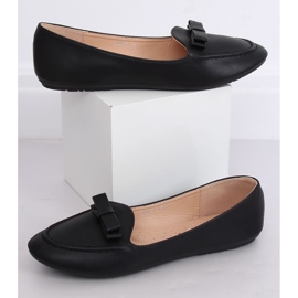 Sorte kvinders loafers A8637 Sort 2