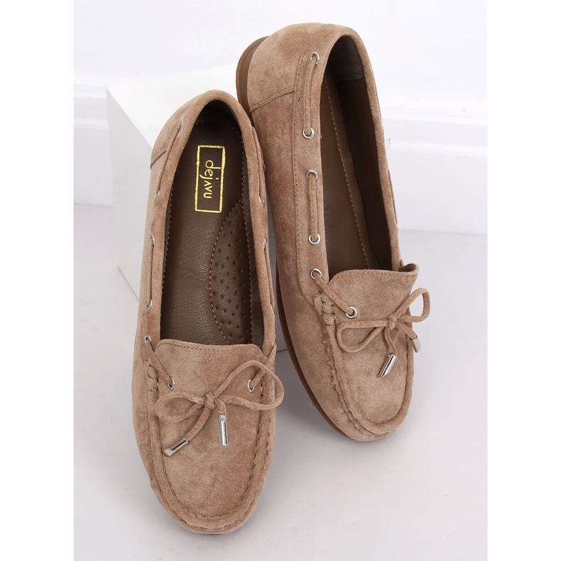 Dame loafers mørk beige RND / AW20 / 017 Taupe brun 1