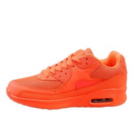 Orange DN7-16 neon sneakers 2