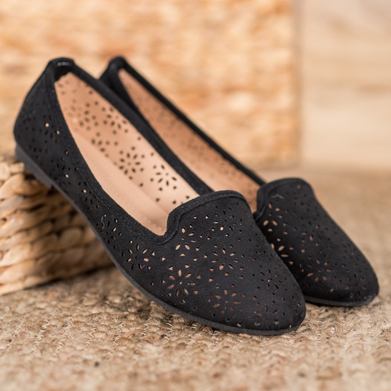 Clowse Black Openwork Lords sort 1