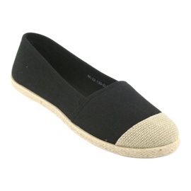 Wishot 32-130 ballerinas espadrilles sort 1