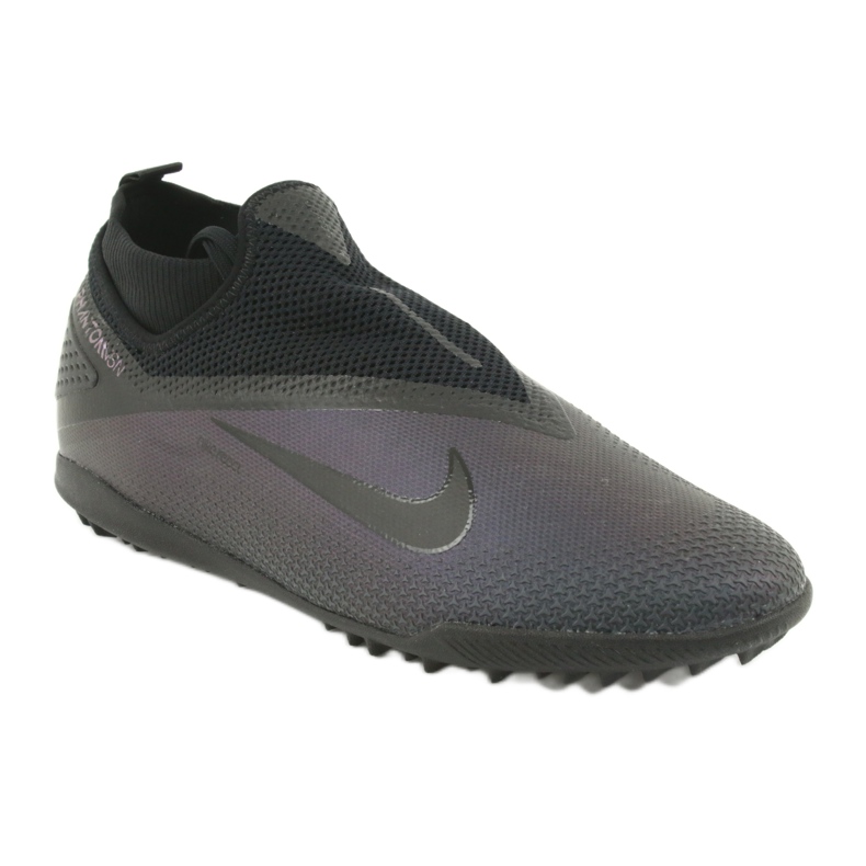 Nike React Phantom Vsn 2 Pro Df Tf M CD4174-010 fodboldsko sort 1