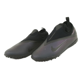Nike React Phantom Vsn 2 Pro Df Tf M CD4174-010 fodboldsko sort 3