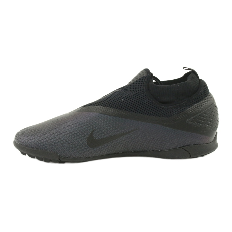 Nike React Phantom Vsn 2 Pro Df Tf M CD4174-010 fodboldsko sort 2