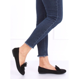 Sorte loafers til kvinder 99-72A Sort 2