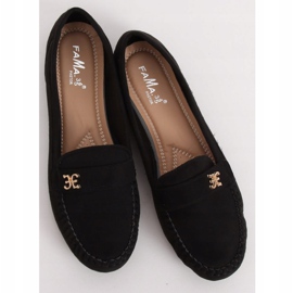 Sort kvinders sorte loafers B2020 Sort 1
