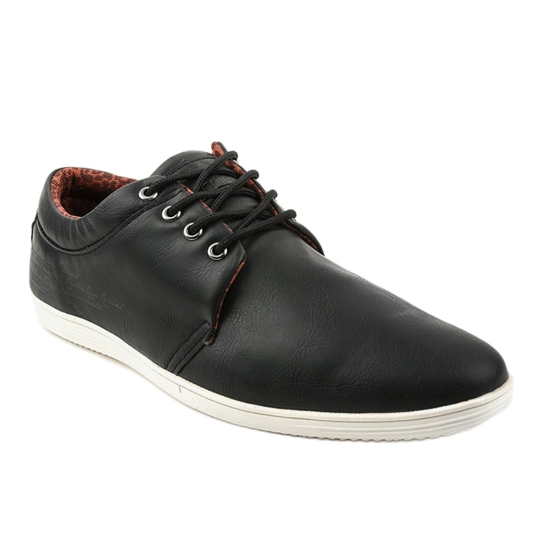 Sorte mænds fritidssko SD5321-4 1