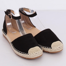 Sorte espadriller til kvinder YSD810 Sort 1