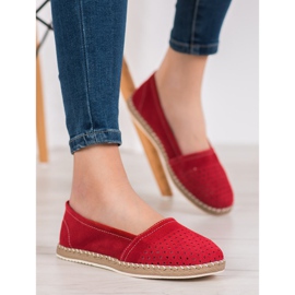 Filippo Rød læder Espadrilles 2