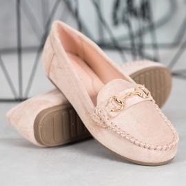 Cm Paris Mokasiner Med Ornament brun 2