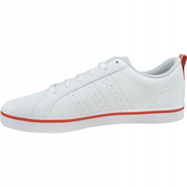 Adidas Vs Pace M EE7840 sko hvid sort rød 1