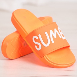 SHELOVET Gummistøvler orange 1