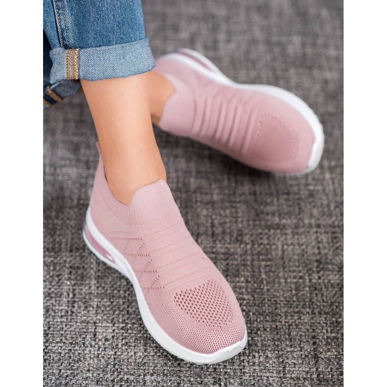 Diamantique Pink Slip On Sko lyserød 1