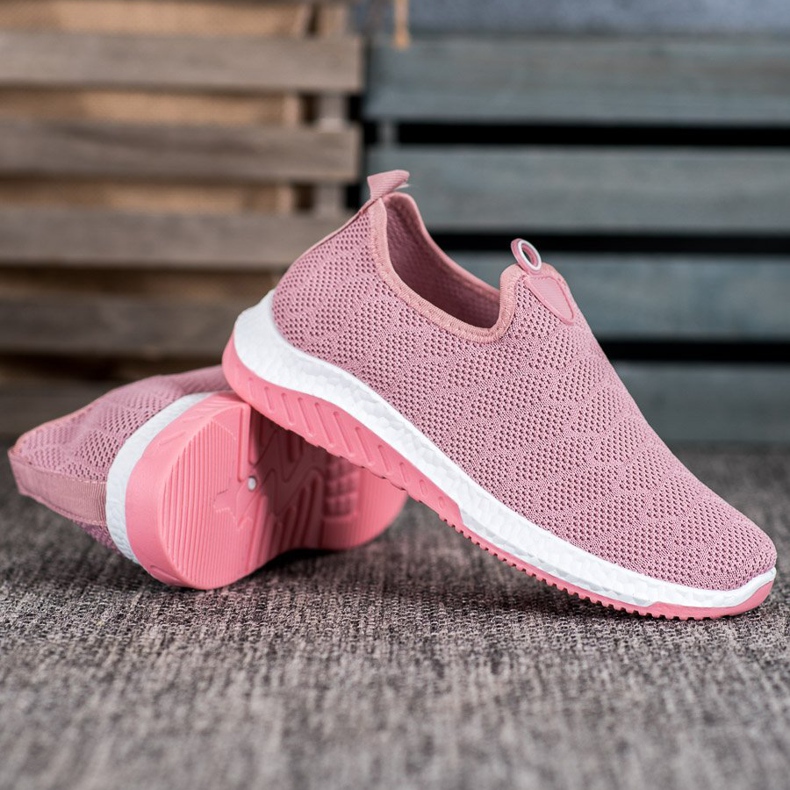 Diamantique Slip-on sportssko lyserød 2