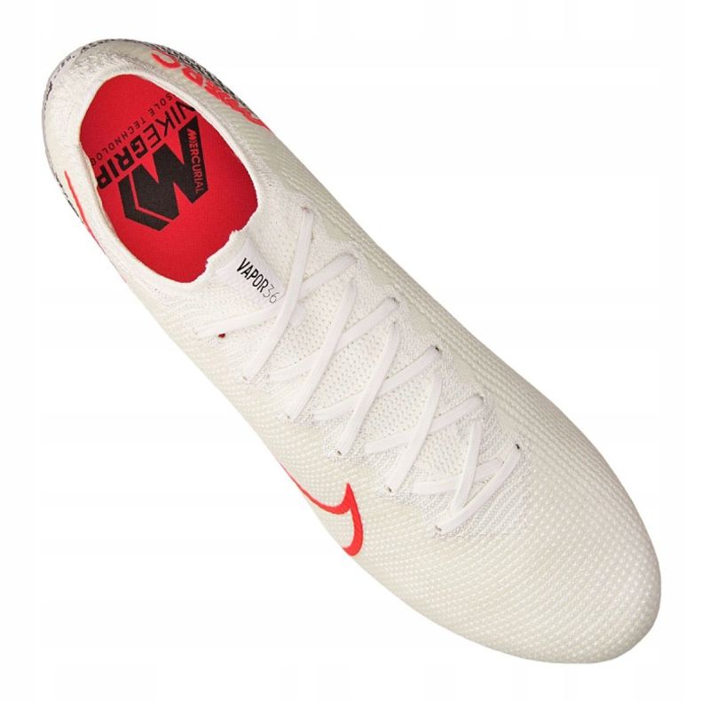 Nike Vapor 13 Elite AG-Pro M AT7895-160 fodboldstøvler hvid hvid 1