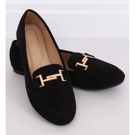 Sorte kvinders loafers 99-13A Sort 1