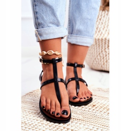 Lu Boo Sandaler Romans, japansk Lento Sort 2