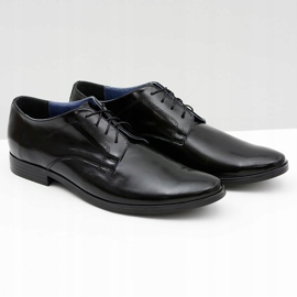 Bednarek Polish Shoes Herre Brogues Bednarek Elegant læder formelle sko sort Peter 1