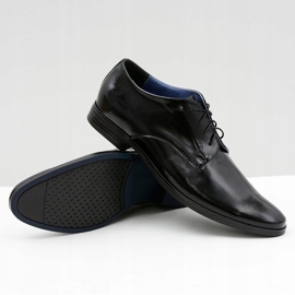 Bednarek Polish Shoes Herre Brogues Bednarek Elegant læder formelle sko sort Peter 4