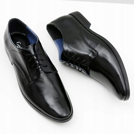 Bednarek Polish Shoes Herre Brogues Bednarek Elegant læder formelle sko sort Peter 5