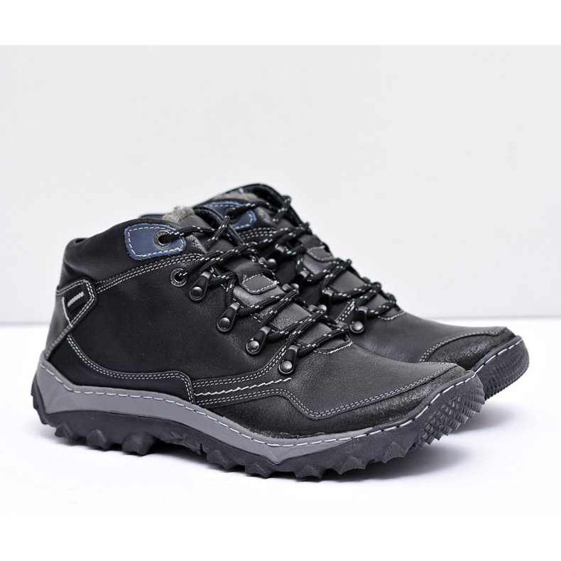 Mateos Herre Trekking sort opvarmede sko Etemor 1