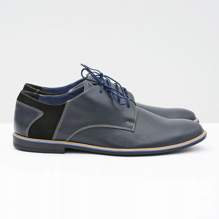 Bednarek Polish Shoes Herre Brogues Bednarek Elegant læder Marineblå Biagio 2