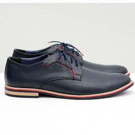Bednarek Polish Shoes Herre Brogues Bednarek Elegant læder Marineblå Pietro 2